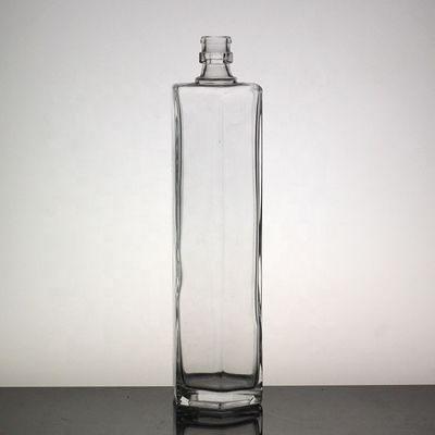 Bildschirmdruck Besonderheit hohe dünne Flasche lange Glasflasche Wodka 500 ml 750 ml