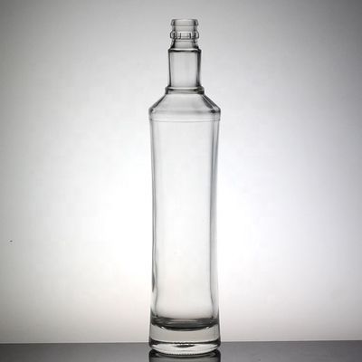 Bildschirmdruck Besonderheit hohe dünne Flasche lange Glasflasche Wodka 500 ml 750 ml