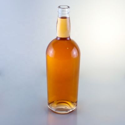 Glaskragen 750 ml 700 ml Flasche rund für den Verkauf von Getränken