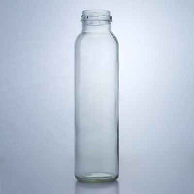 Industrielle Getränke Flint Glas Wasserflasche mit Schraubverschluss 350 ml 500 ml 750 ml