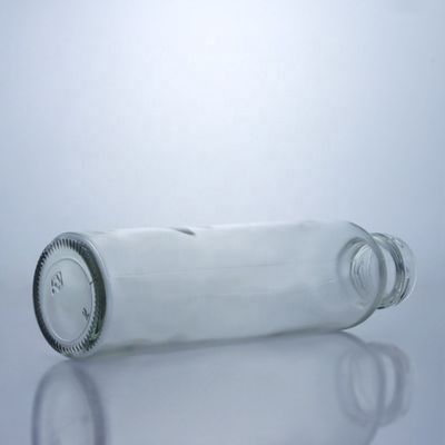 Industrielle Getränke Flint Glas Wasserflasche mit Schraubverschluss 350 ml 500 ml 750 ml