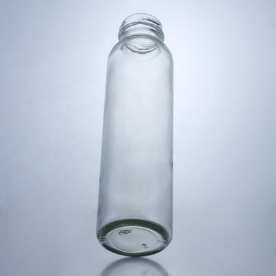 Industrielle Getränke Flint Glas Wasserflasche mit Schraubverschluss 350 ml 500 ml 750 ml