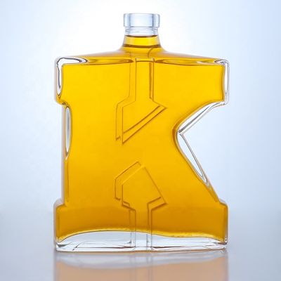 Andere Getränke 500 ml '700 ml 750 ml Glasflasche für Tequila Gin Rum Whisky Wodka