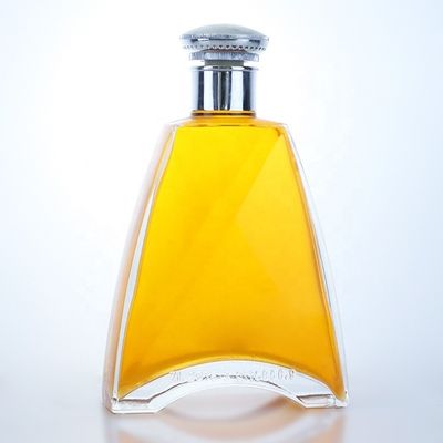 375 ml 500 ml 700 ml 750 ml 1000 ml Oslo Liquor Gin Whisky Glas Wodka Flasche mit Korkkappe