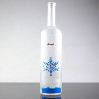 750 ml Glasflasche aus industriellem Glas zur Herstellung und zum Handel