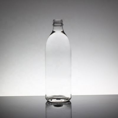 Maßgeschneiderte klare Glasschraubkappenflasche für Saft oder Soda Getränke 330ml 500ml 750ml