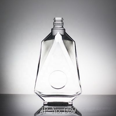 Super Flint Flasche Kristallglas Brandy Flasche mit Schraubkappe für Ihre Anforderungen