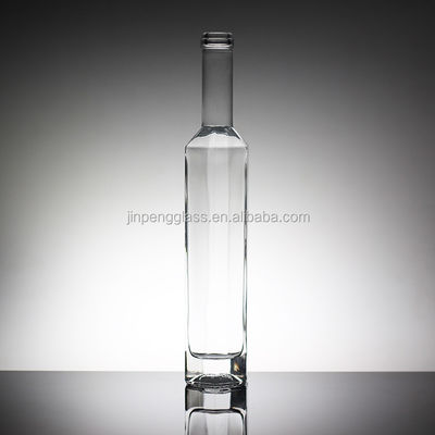 Flint Acid Etch Einzigartige Glasflaschen für Rum Liquor Brandy Whisky Wodka Tequila