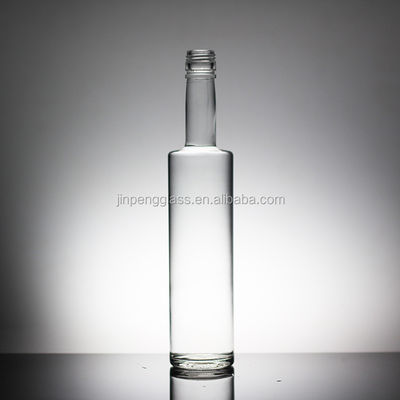 Flint Acid Etch Einzigartige Glasflaschen für Rum Liquor Brandy Whisky Wodka Tequila