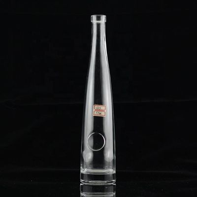200 ml 300 ml 375 ml dünne Glasflasche für die Wodkaherstellung