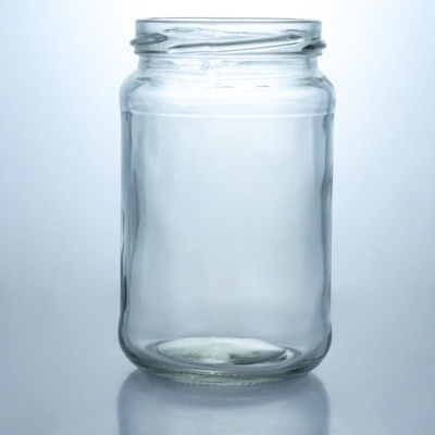 500 ml Glas Honigglas mit Metallkappe und Glasgrundmaterial