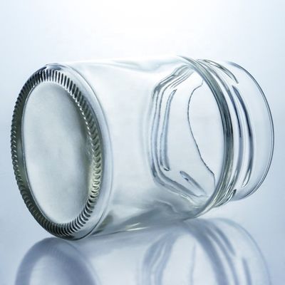 500 ml Glas Honigglas mit Metallkappe und Glasgrundmaterial