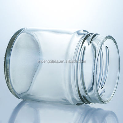 500 ml Glas Honigglas mit Metallkappe und Glasgrundmaterial