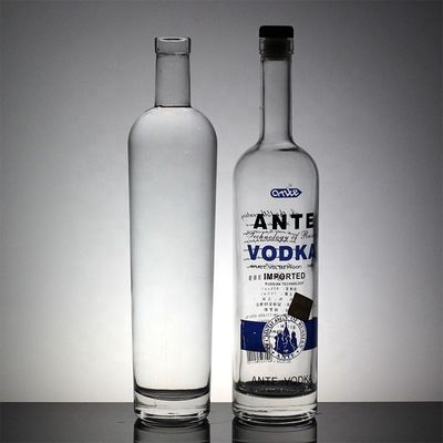 Whisky Vodka Glasmaterial 700 ml 1000 ml Flasche mit Metalldeckel und erstklassig