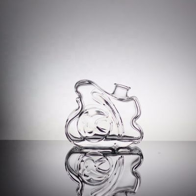 Fancy Parfüm Glasflasche Akzeptables Logo mit individueller Form leere Flasche