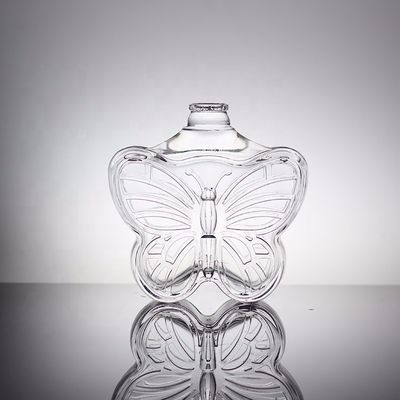 Fancy Parfüm Glasflasche Akzeptables Logo mit individueller Form leere Flasche