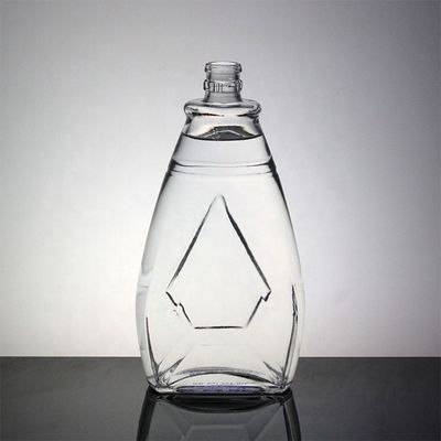 Fancy Parfüm Glasflasche Akzeptables Logo mit individueller Form leere Flasche