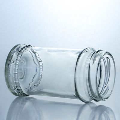 Einzigartiges Design 100 ml 300 ml 500 ml Land Honig Glasglas mit Deckel Klarglas Produkte