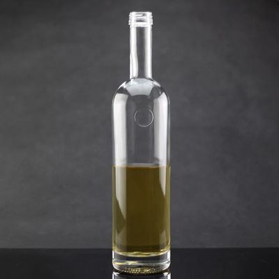 Glas 700 ml 750 ml Modische Weinflasche für Alkohol