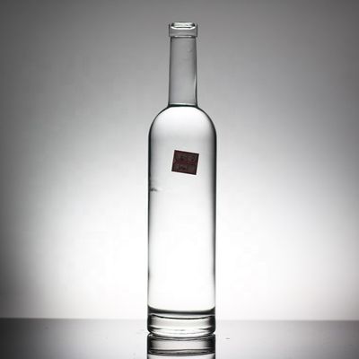 Glas 700 ml 750 ml Modische Weinflasche für Alkohol