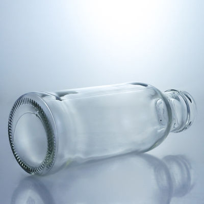 250 ml rundes Glas-Food-Glas für Milch-Saft-Fruchttee