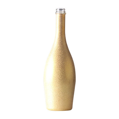 Klar oder angepasst 750 ml taktuelle Champagnerflasche 75 cl leere Malglasflasche