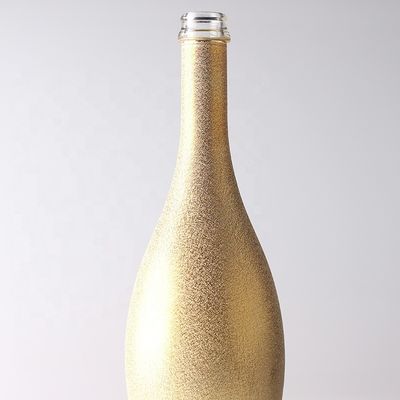 Klar oder angepasst 750 ml taktuelle Champagnerflasche 75 cl leere Malglasflasche