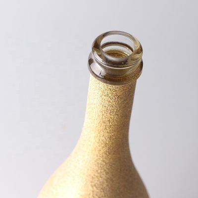 Klar oder angepasst 750 ml taktuelle Champagnerflasche 75 cl leere Malglasflasche