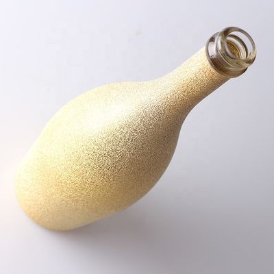Klar oder angepasst 750 ml taktuelle Champagnerflasche 75 cl leere Malglasflasche
