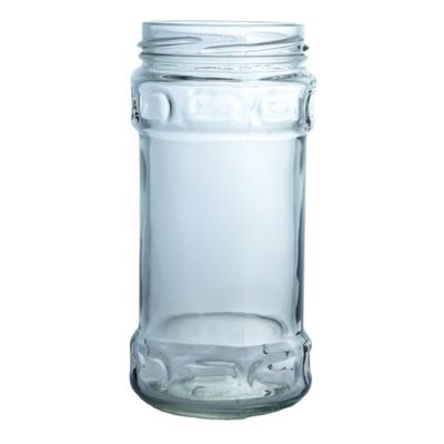 Hergestellt Lebensmittelqualität klares rundes Glas Honigkrug mit Schraubendeck für Ihre einzigartigen Bedürfnisse