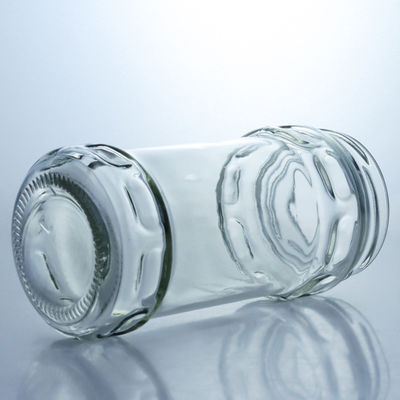 Hergestellt Lebensmittelqualität klares rundes Glas Honigkrug mit Schraubendeck für Ihre einzigartigen Bedürfnisse