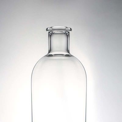 Einzigartige Korkkappe Super Flint Spirit Glasflasche für Whisky Wodka Tequila Gin Rum Made