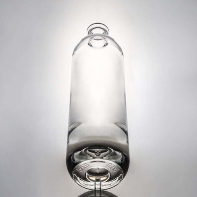 Einzigartige Korkkappe Super Flint Spirit Glasflasche für Whisky Wodka Tequila Gin Rum Made