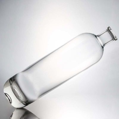 Einzigartige Korkkappe Super Flint Spirit Glasflasche für Whisky Wodka Tequila Gin Rum Made
