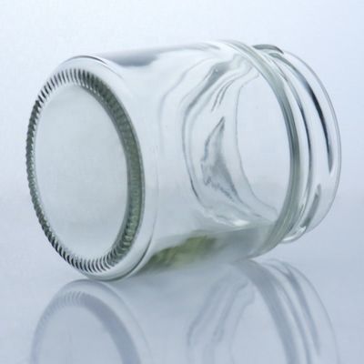 120 ml kleine transparente Flasche aus Glas für Wodka Whisky Rum Gin Brandy Honig Milch