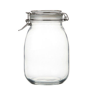 Glas 100 ml 240 ml 300 ml 500 ml Fruchtmarmeladeflaschen mit Metalldeckel