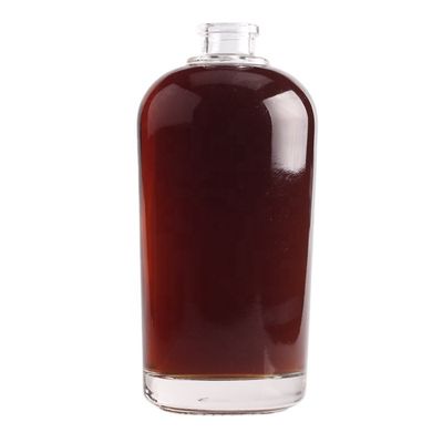Glaskörpermaterial Wein Glasflasche für individuelle einzigartige Liquor Verpackung Design