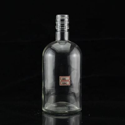 700 ml Glasflasche für die Getränkeindustrie in Daumenform