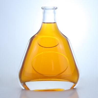 700 ml Glasflasche für Gin, Rum, Champagner, Brandy oder Whisky