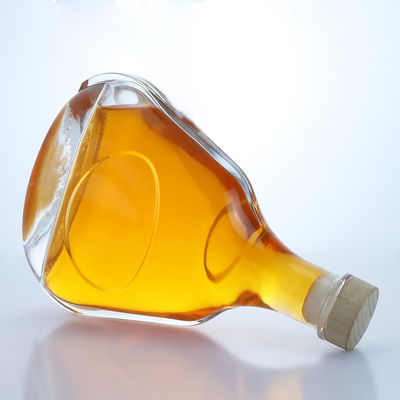 700 ml Glasflasche für Gin, Rum, Champagner, Brandy oder Whisky
