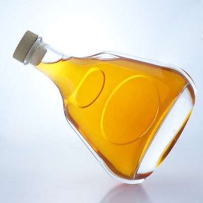 700 ml Glasflasche für Gin, Rum, Champagner, Brandy oder Whisky