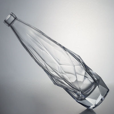 Getränkeindustrie Gravierten Glas Flasche mit Korkkappe Elegant und langlebig