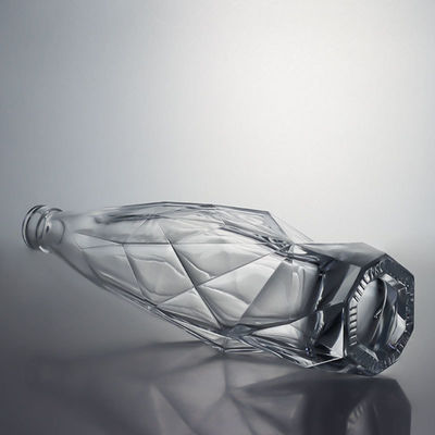 Getränkeindustrie Gravierten Glas Flasche mit Korkkappe Elegant und langlebig