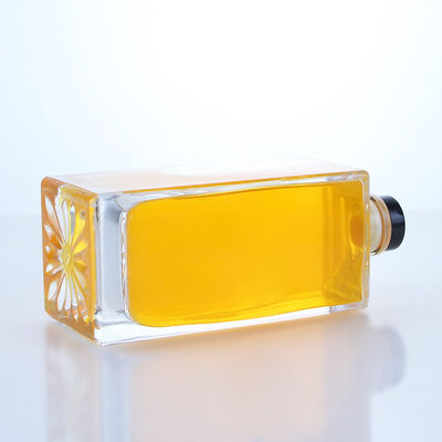 Whisky Wodka Tequila Gin Rum Kleinkapazität Glasflasche mit Logo