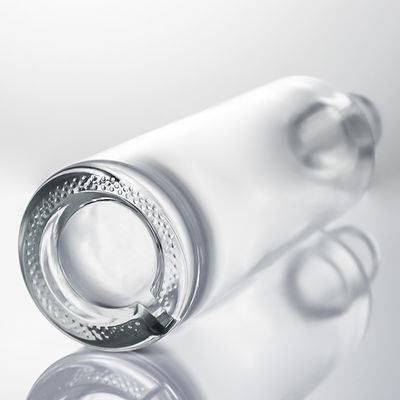 Glasflasche für Whisky, Gin, Rum, Wodka, Industrie- und Basismaterial Glas