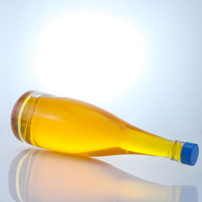 Glasflasche mit Pärchen-Schraubkappe für Super Flint Rum, Wodka, Whisky, Tequila Gin