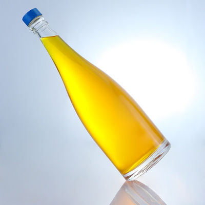 Glasflasche mit Pärchen-Schraubkappe für Super Flint Rum, Wodka, Whisky, Tequila Gin
