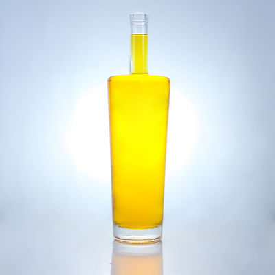 750 ml Glasflasche für Rum, Wodka, Whisky, Tequila, Gin und Superflint