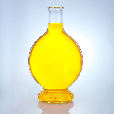 Flasche aus Kork-Super-Flint-Glas für kundenspezifische Rum-Wodka-Whiski-Tequila und Gin