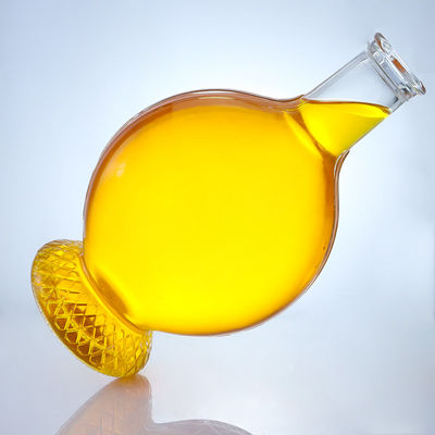 Flasche aus Kork-Super-Flint-Glas für kundenspezifische Rum-Wodka-Whiski-Tequila und Gin